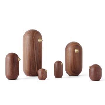 Little Bird フィギュア ウォルナッツ - 3 cm - Normann Copenhagen | ノーマンコペンハーゲン