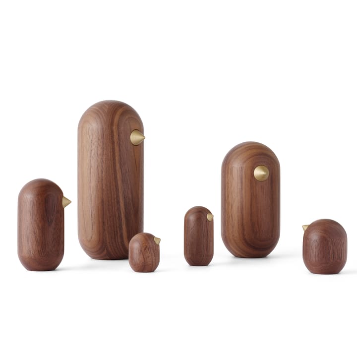 Little Bird フィギュア ウォルナッツ, 3 cm Normann Copenhagen | ノーマンコペンハーゲン