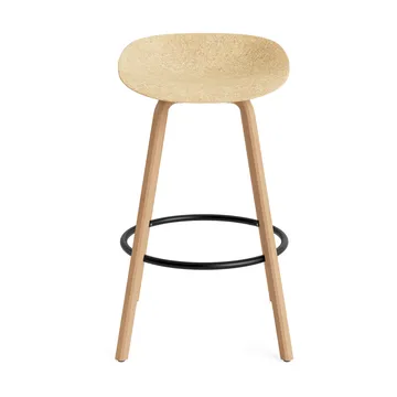 Mat バースツール 65 cm - Hemp-beech-black steel - Normann Copenhagen | ノーマンコペンハーゲン