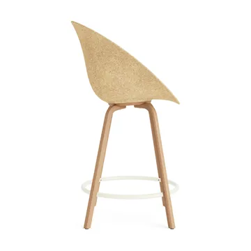 Mat バーチェア 65 cm - Hemp-beech-cream steel - Normann Copenhagen | ノーマンコペンハーゲン
