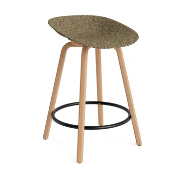 Mat バースツール 65 cm - Seaweed-beech-black steel - Normann Copenhagen | ノーマンコペンハーゲン
