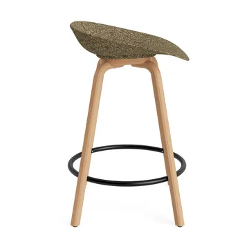 Mat バースツール 65 cm - Seaweed-beech-black steel - Normann Copenhagen | ノーマンコペンハーゲン