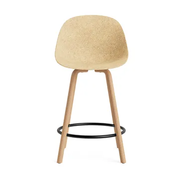 Mat Bar チェア バースツール 65 cm - Jute-beech-black steel - Normann Copenhagen | ノーマンコペンハーゲン