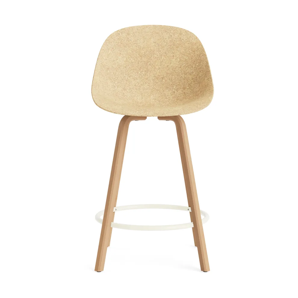 Mat Bar チェア バースツール 65 cm, Jute-beech-cream steel Normann Copenhagen | ノーマンコペンハーゲン