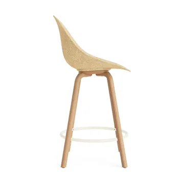 Mat Bar チェア バースツール 65 cm - Jute-beech-cream steel - Normann Copenhagen | ノーマンコペンハーゲン