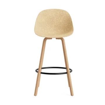 Mat Bar チェア バースツール 75 cm - Jute-beech-black steel - Normann Copenhagen | ノーマンコペンハーゲン