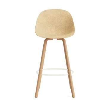 Mat Bar チェア バースツール 75 cm - Jute-beech-cream steel - Normann Copenhagen | ノーマンコペンハーゲン