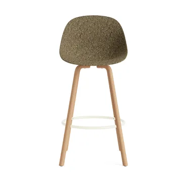 Mat Bar チェア バースツール 75 cm - Seaweed-beech-cream steel - Normann Copenhagen | ノーマンコペンハーゲン