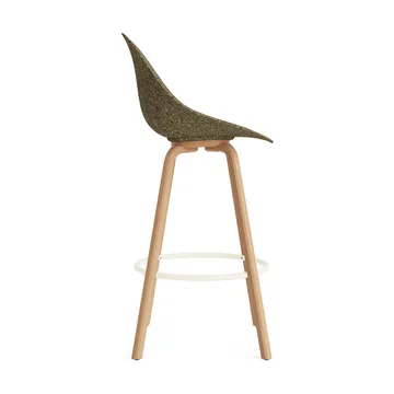 Mat Bar チェア バースツール 75 cm - Seaweed-beech-cream steel - Normann Copenhagen | ノーマンコペンハーゲン