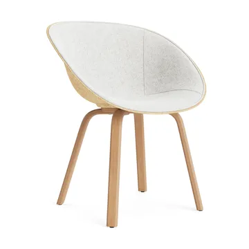Mat アームチェア フロントアップホルスター - Hallingdal 110-jute-beech - Normann Copenhagen | ノーマンコペンハーゲン