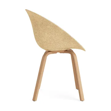 Mat アームチェア フロントアップホルスター - Hallingdal 110-jute-beech - Normann Copenhagen | ノーマンコペンハーゲン