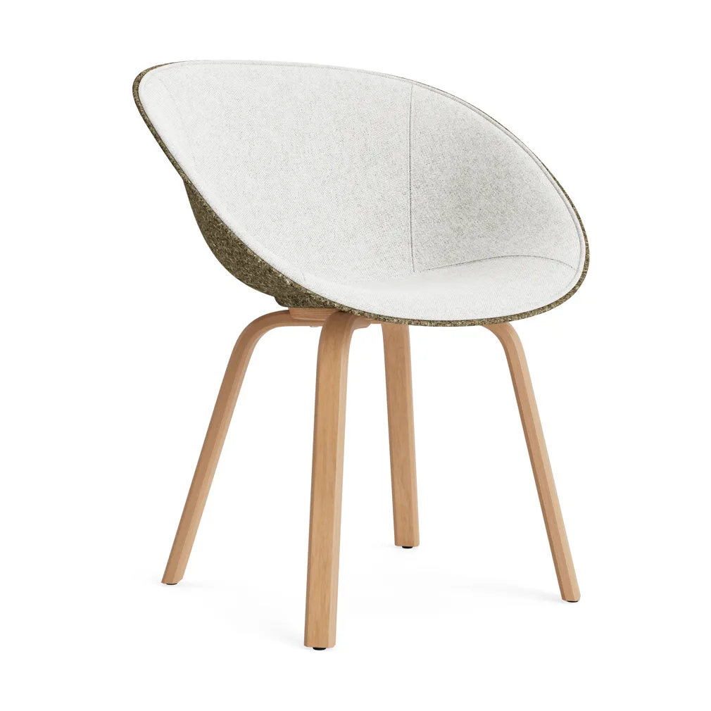 Mat アームチェア フロントアップホルスター, Hallingdal 110-seaweed-beech Normann Copenhagen | ノーマンコペンハーゲン