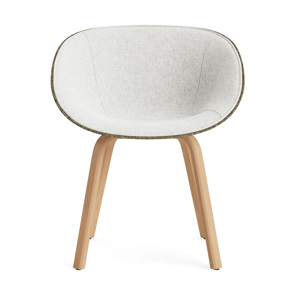 Mat アームチェア フロントアップホルスター, Hallingdal 110-seaweed-beech Normann Copenhagen | ノーマンコペンハーゲン