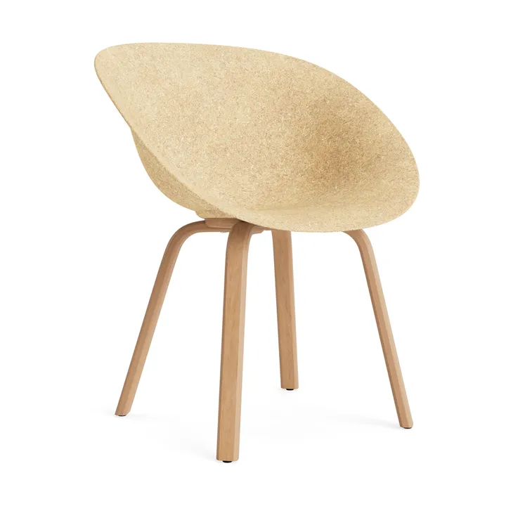 Mat アームチェア - Hemp-beech - Normann Copenhagen | ノーマンコペンハーゲン