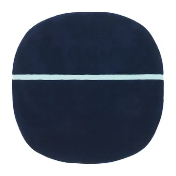 Oona ラグ 140x140 cm - Blue - Normann Copenhagen | ノーマンコペンハーゲン