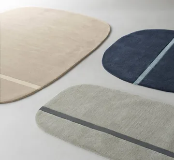 Oona ラグ 140x140 cm - Blue - Normann Copenhagen | ノーマンコペンハーゲン