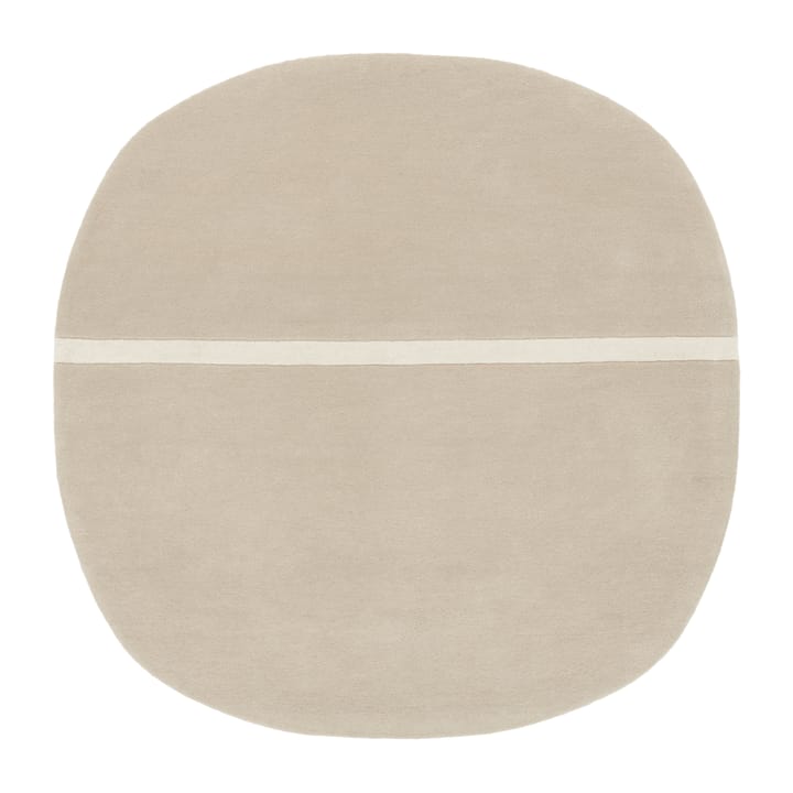 Oona ラグ 140x140 cm - Sand - Normann Copenhagen | ノーマンコペンハーゲン