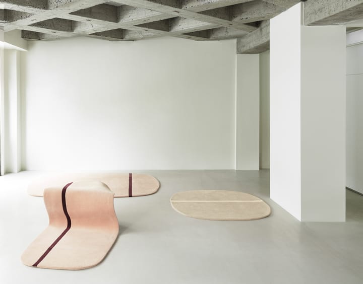 Oona ラグ 140x140 cm - Sand - Normann Copenhagen | ノーマンコペンハーゲン