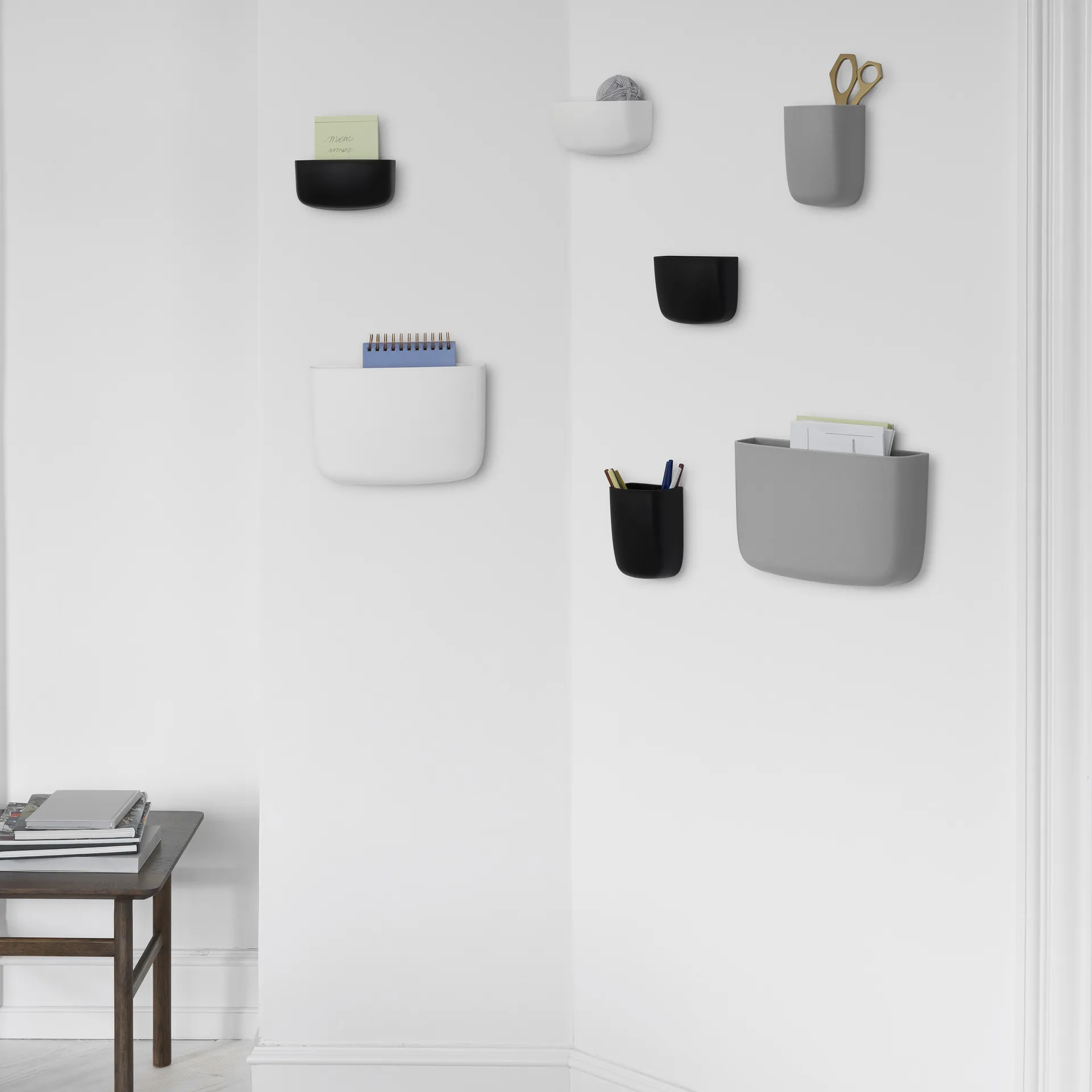 Pocket オーガナイザー ブラック, nr 3 Normann Copenhagen | ノーマンコペンハーゲン