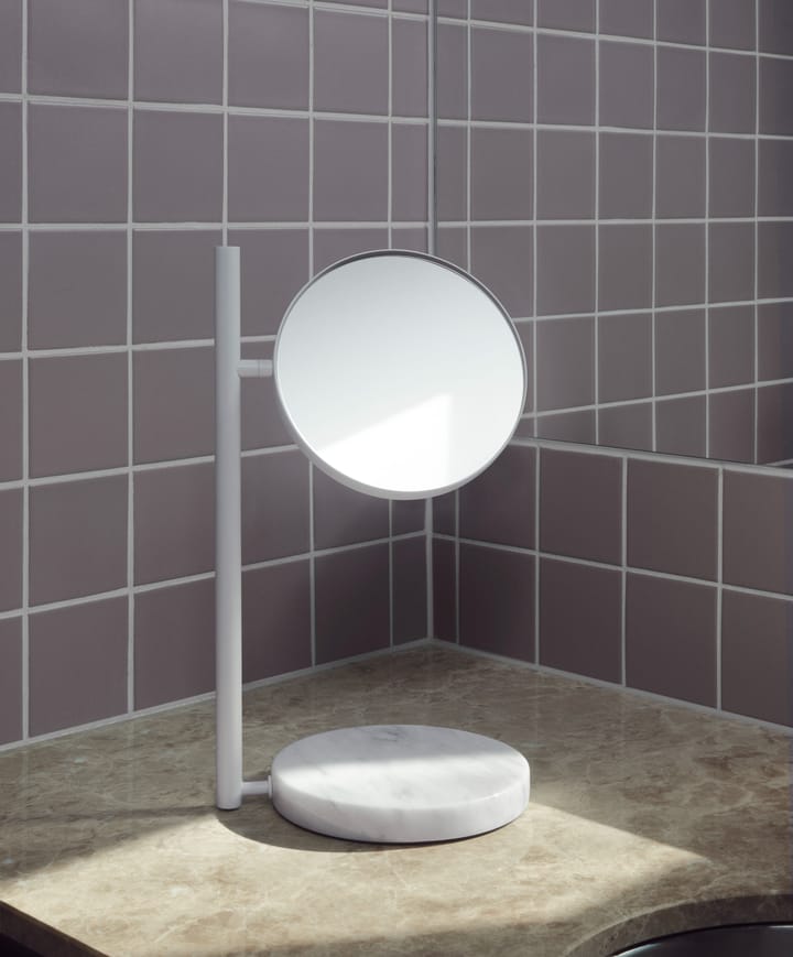 Pose テーブルミラー ダブルサイド, White Normann Copenhagen | ノーマンコペンハーゲン