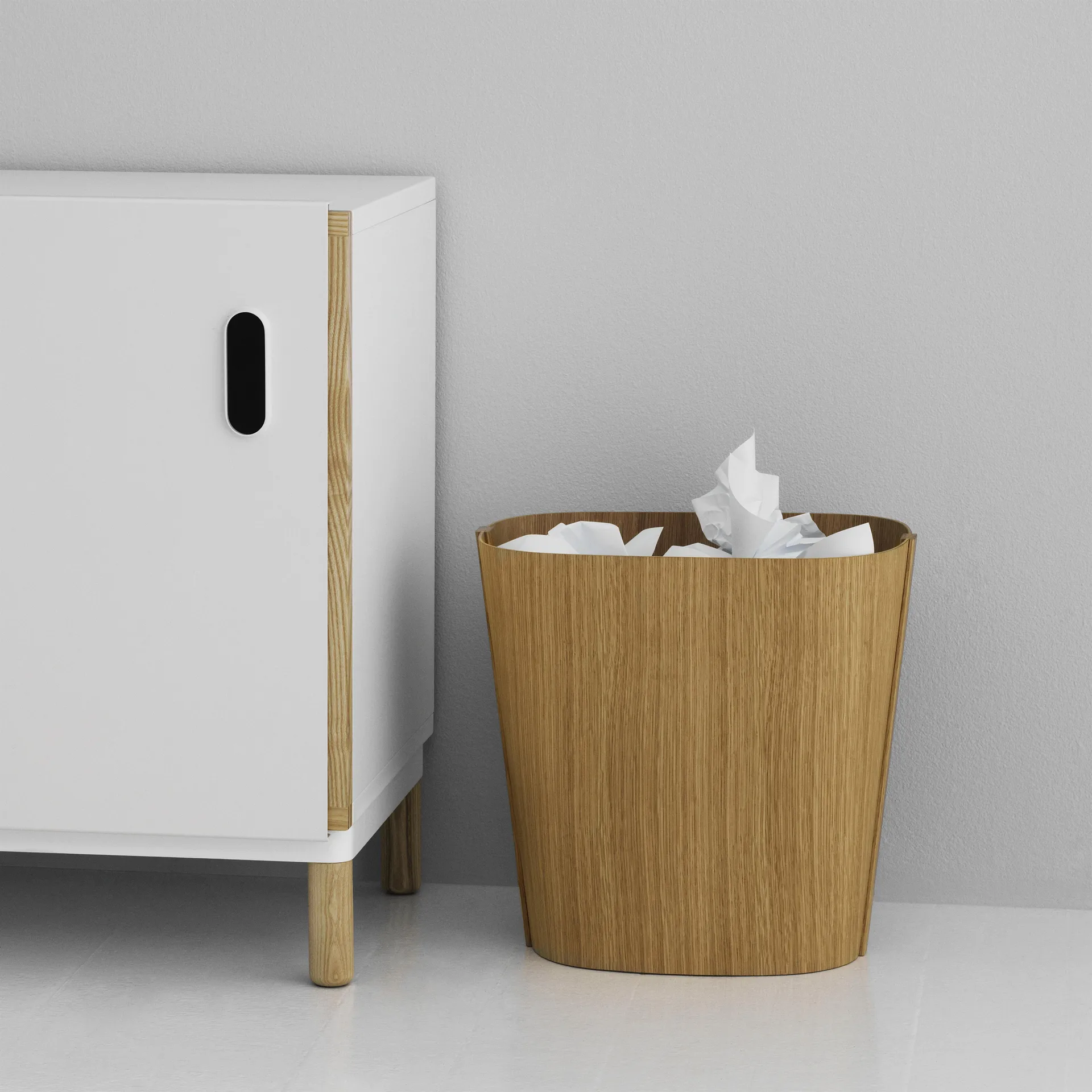 Tales of 木製 ペーパー bin, oak Normann Copenhagen | ノーマンコペンハーゲン