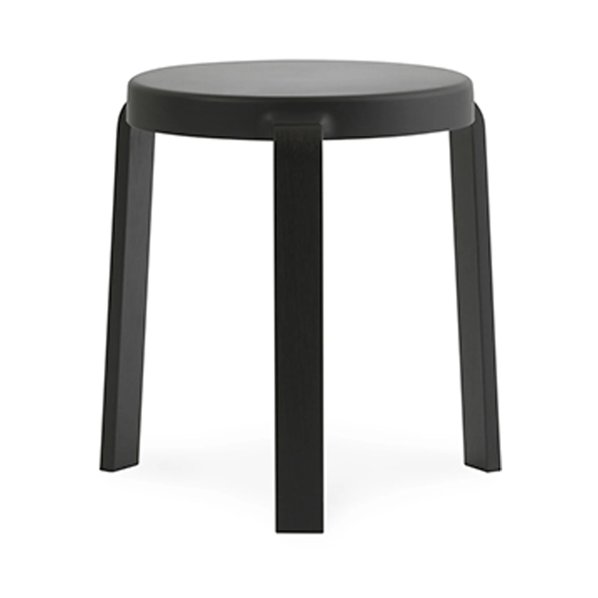 Tap スツール, Black, black oak legs Normann Copenhagen | ノーマンコペンハーゲン