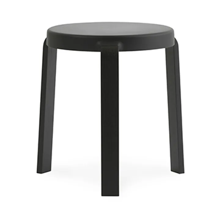 Tap スツール - Black, black oak legs - Normann Copenhagen | ノーマンコペンハーゲン