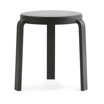 Tap スツール - Black, black oak legs - Normann Copenhagen | ノーマンコペンハーゲン