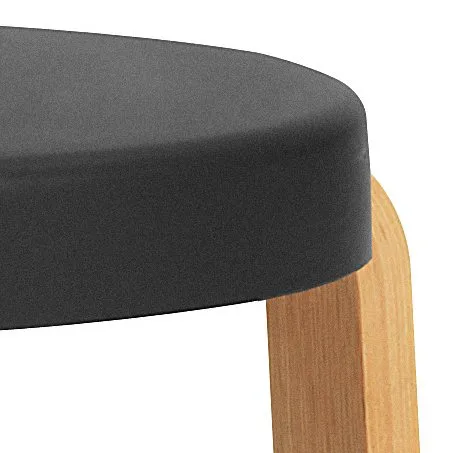 Tap ラウンド スツール, Black-oak, Ø41x43 cm Normann Copenhagen | ノーマンコペンハーゲン