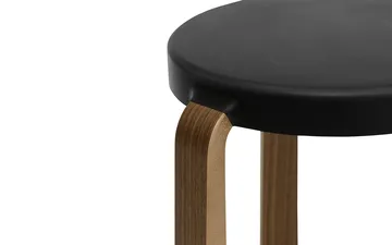 Tap スツール - Black, walnut legs - Normann Copenhagen | ノーマンコペンハーゲン