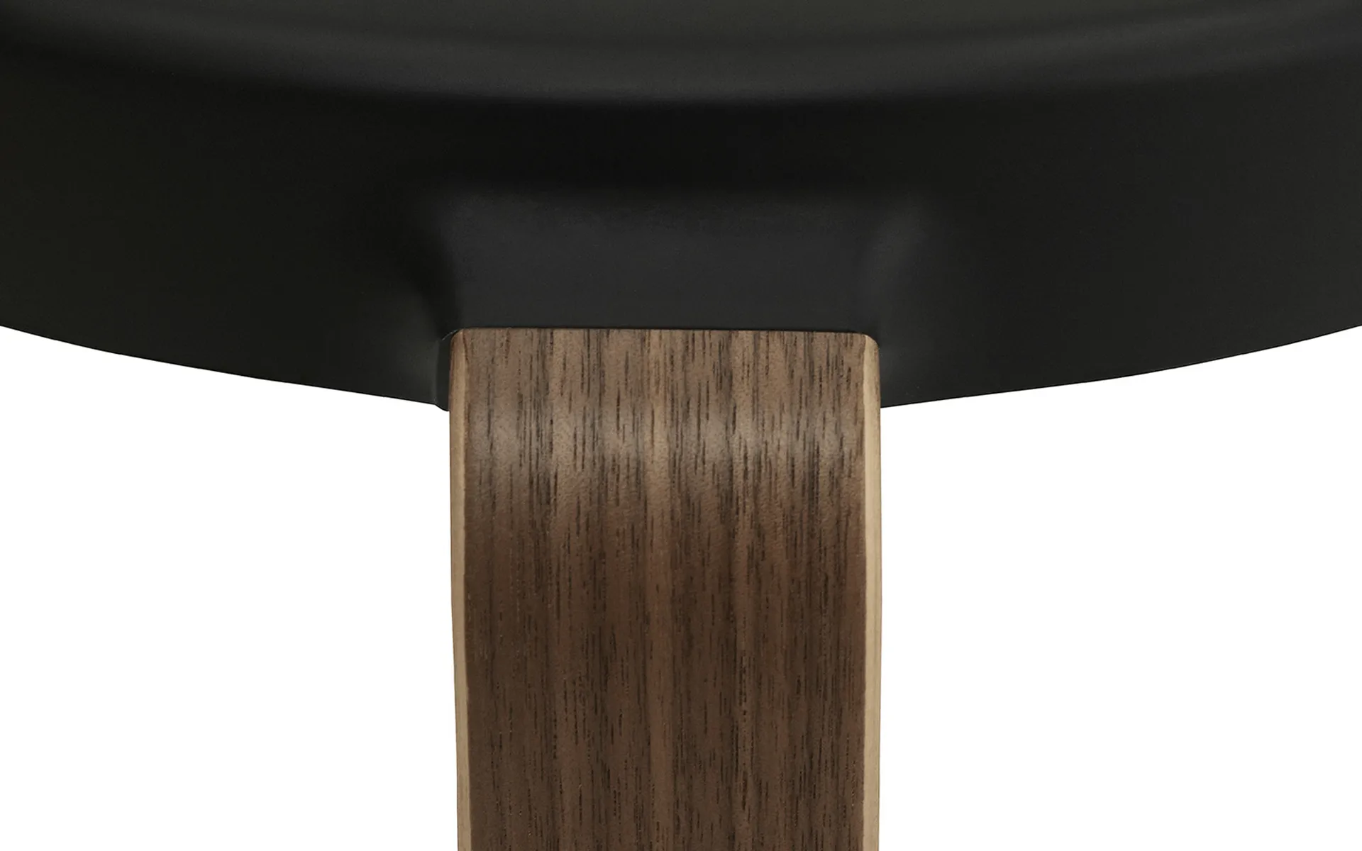Tap スツール, Black, walnut legs Normann Copenhagen | ノーマンコペンハーゲン