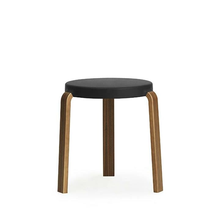 Tap スツール - Black, walnut legs - Normann Copenhagen | ノーマンコペンハーゲン