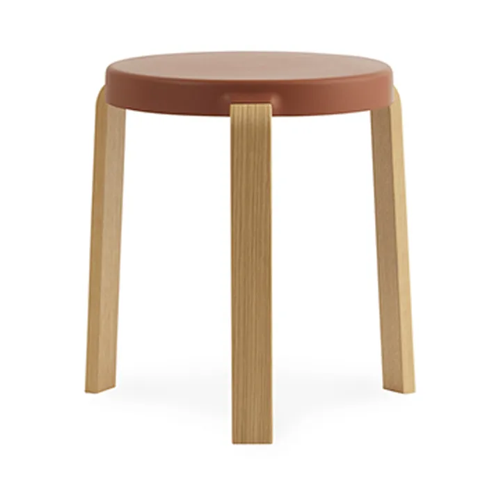 Tap スツール - Caramel, oak legs - Normann Copenhagen | ノーマンコペンハーゲン