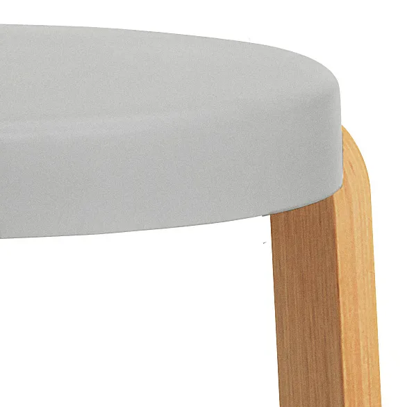 Tap ラウンド スツール, Grey-oak, Ø41x43 cm Normann Copenhagen | ノーマンコペンハーゲン