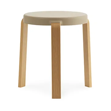 Tap スツール - Sand, oak legs - Normann Copenhagen | ノーマンコペンハーゲン