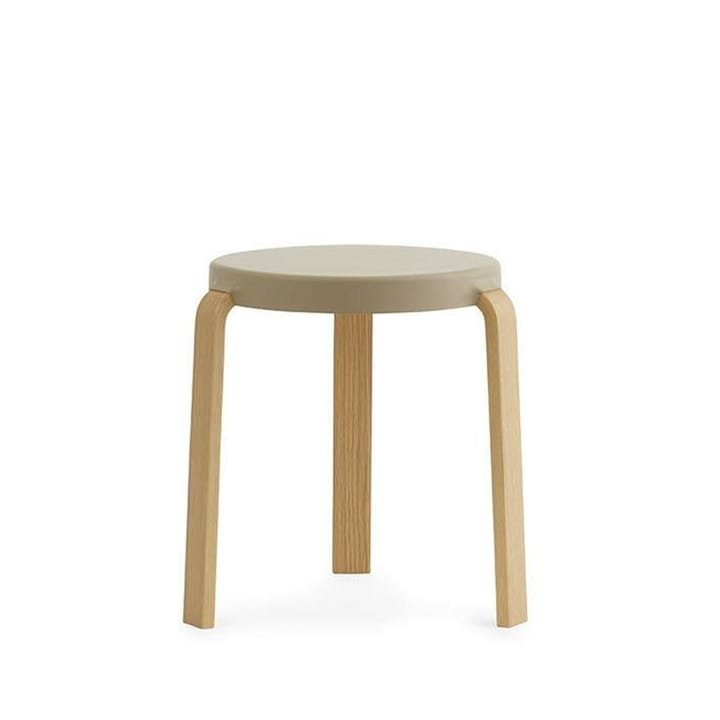 Tap スツール - Sand, oak legs - Normann Copenhagen | ノーマ��ンコペンハーゲン