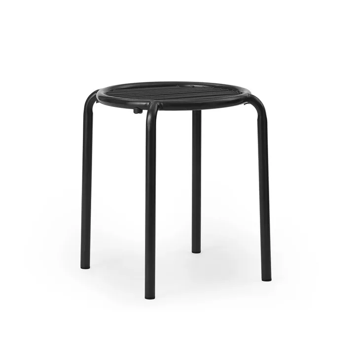 Vig ラウンド スツール - Black, Ø41x46 cm - Normann Copenhagen | ノーマンコペンハーゲン