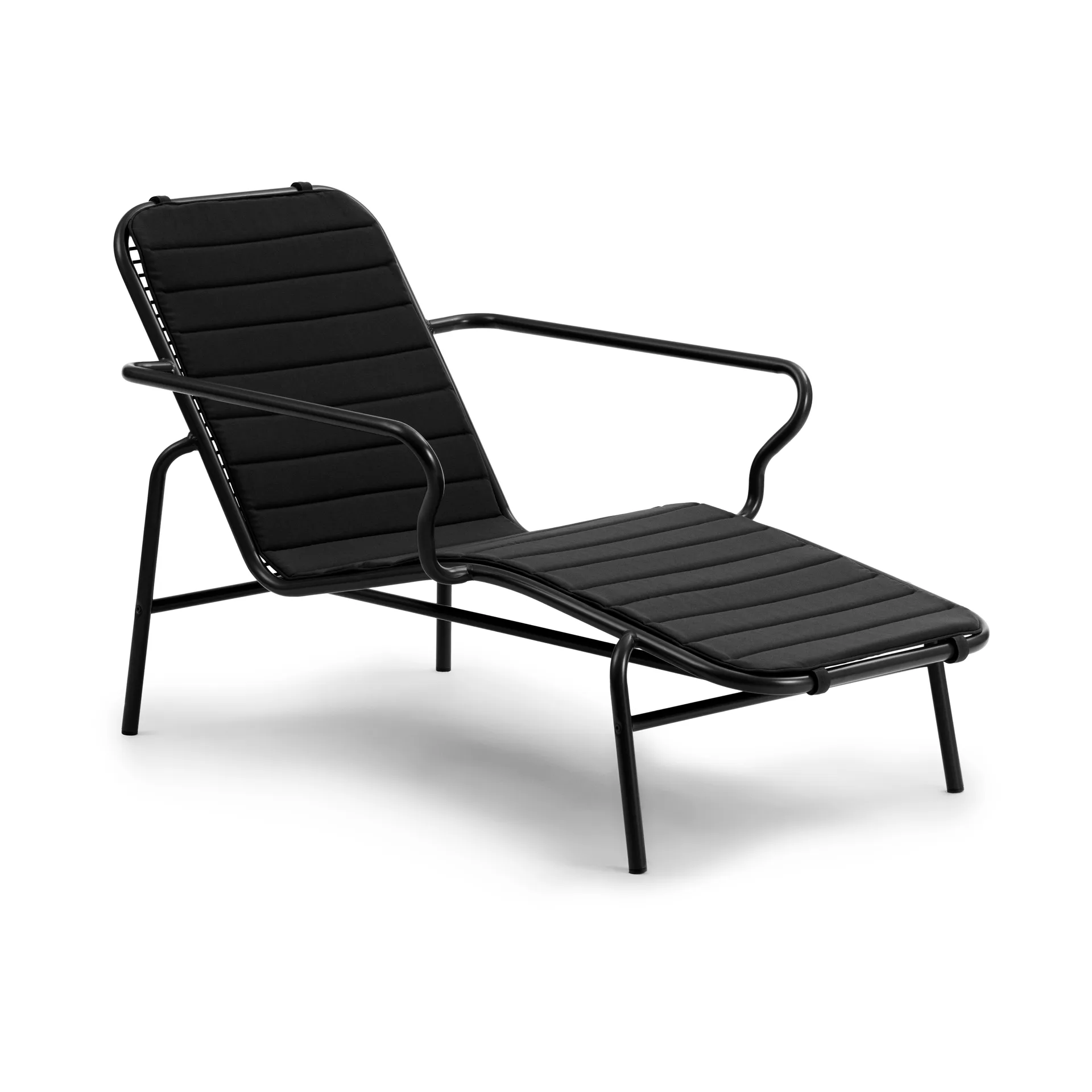 Vig サンラウンジャー用クッション, Black Normann Copenhagen | ノーマンコペンハーゲン