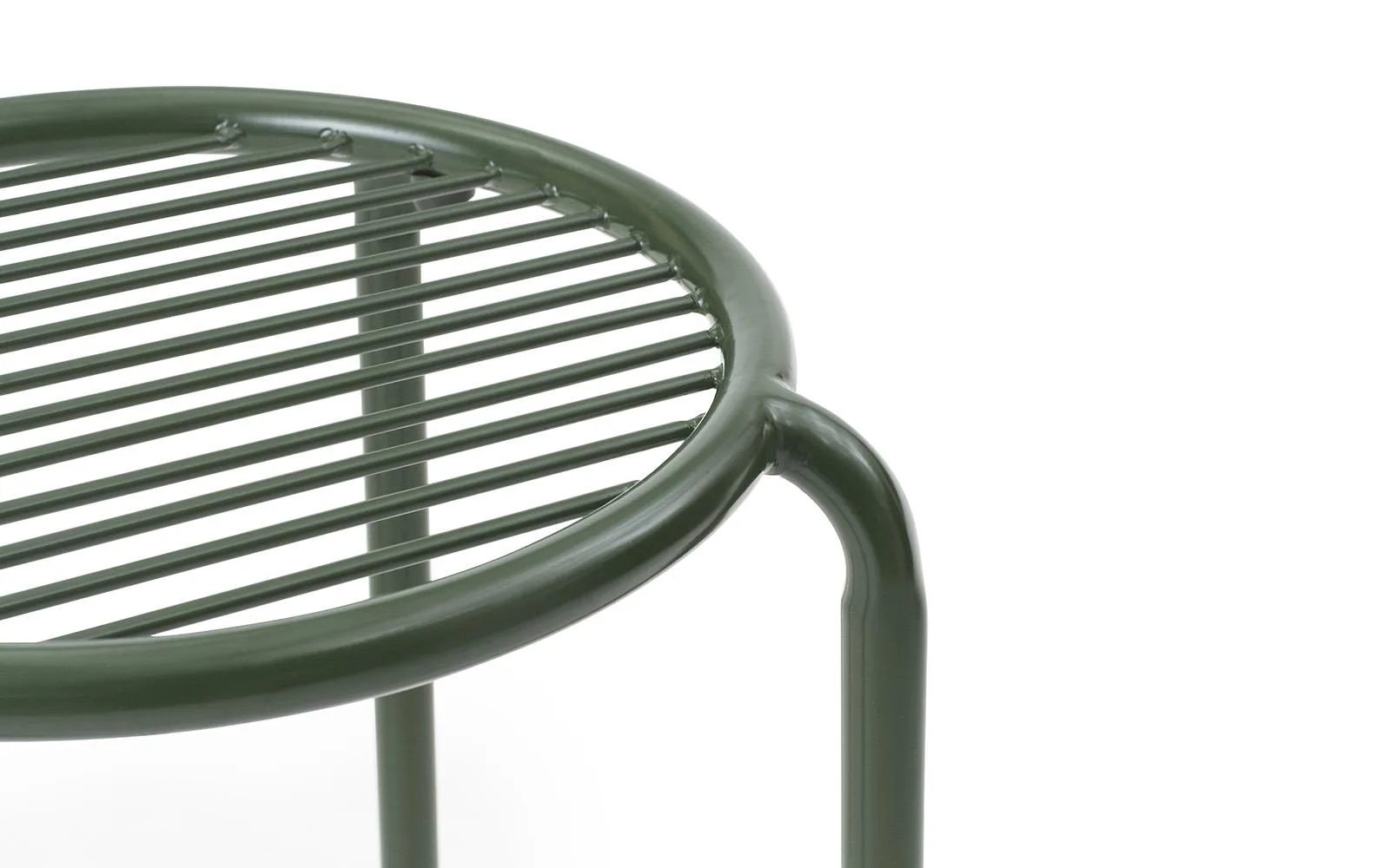 Vig ラウンド スツール, Green, Ø41x46 cm Normann Copenhagen | ノーマンコペンハーゲン
