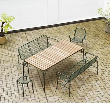 Vig ラウンド スツール - Green, Ø41x46 cm - Normann Copenhagen | ノーマンコペンハーゲン
