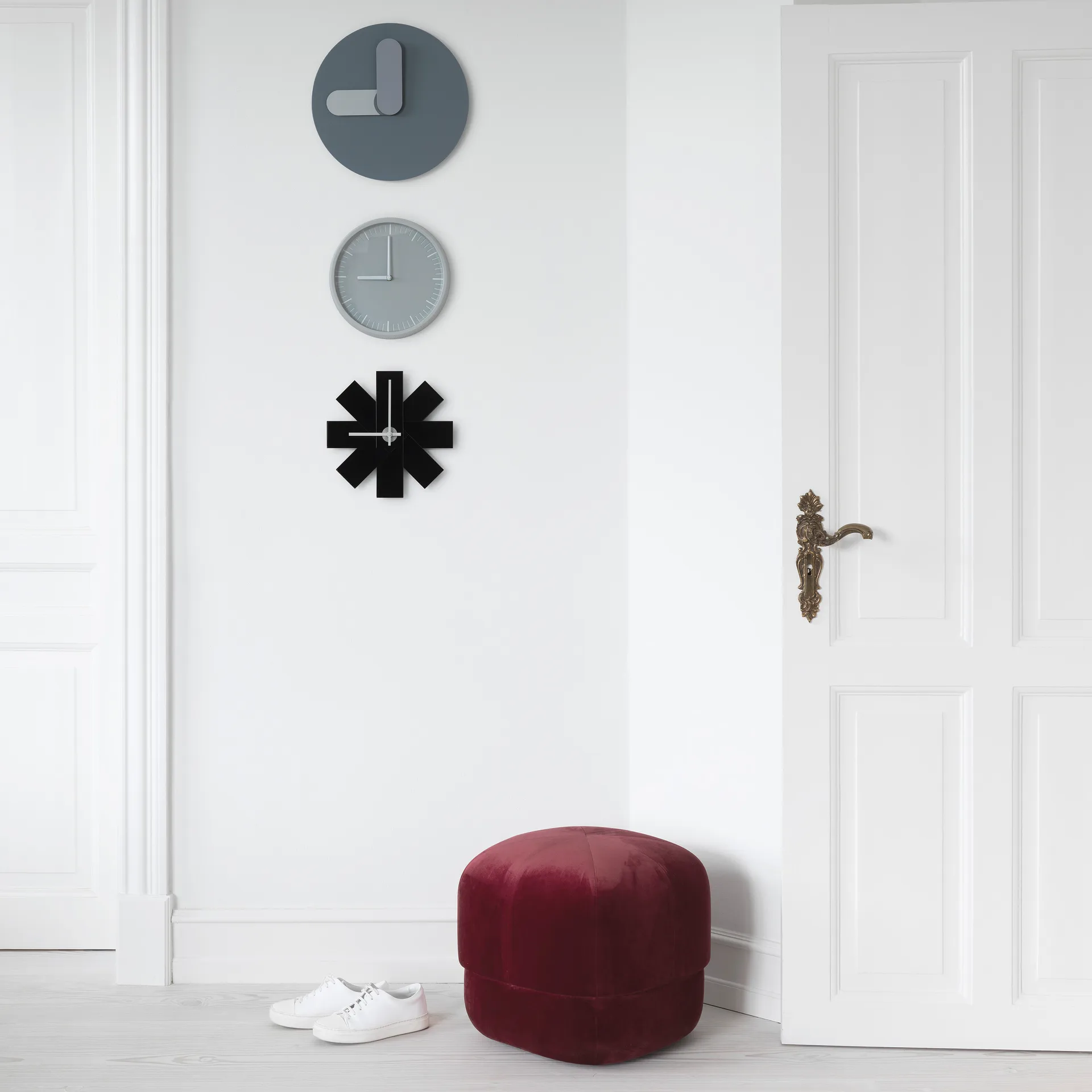 Watch me ウォールクロック, black Normann Copenhagen | ノーマンコペンハーゲン