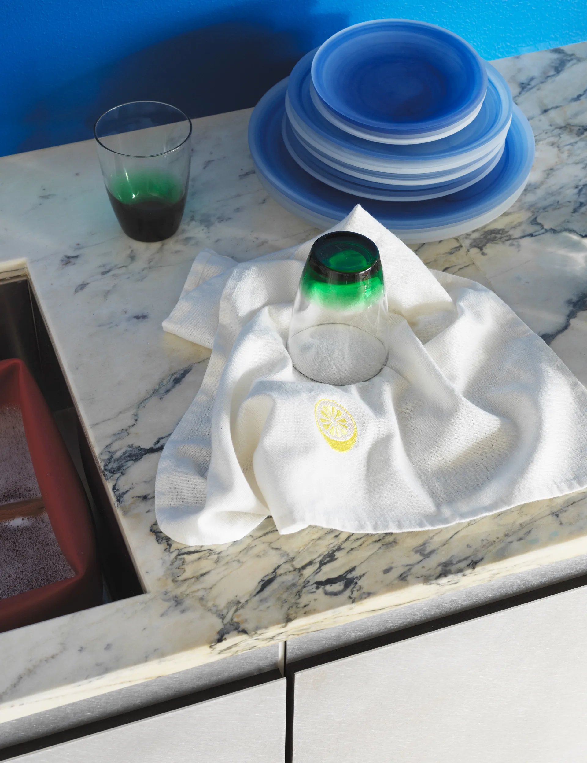 Yummy キッチンタオル 50x70 cm, Lemon Normann Copenhagen | ノーマンコペンハーゲン