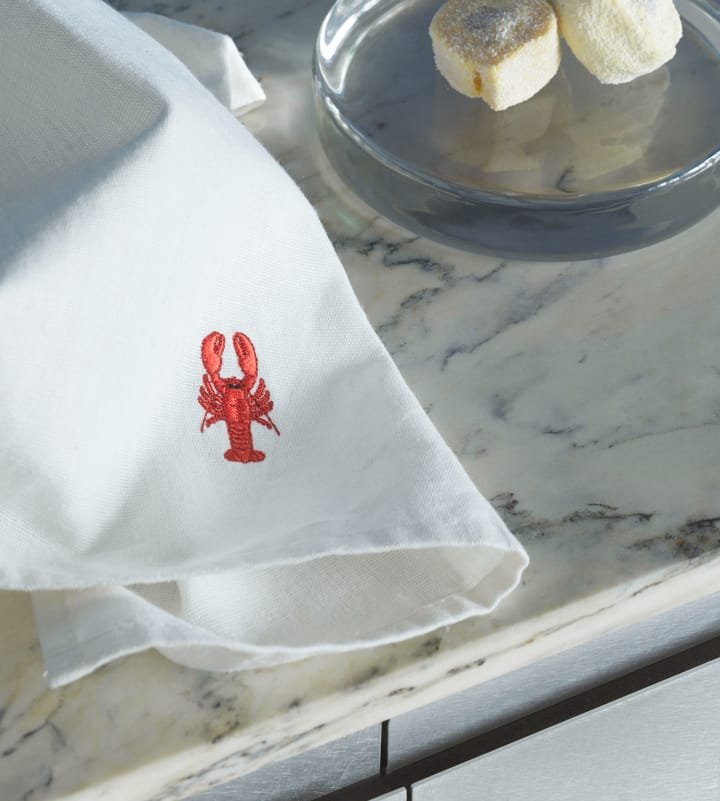 Yummy キッチンタオル 50x70 cm - Lobster - Normann Copenhagen | ノーマンコペンハーゲン