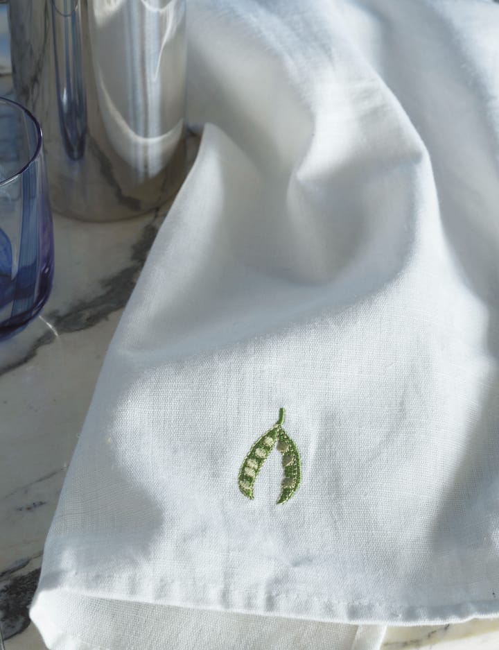 Yummy キッチンタオル 50x70 cm, Peas Normann Copenhagen | ノーマンコペンハーゲン