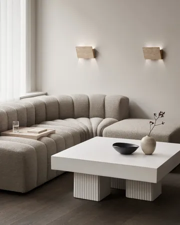 Gallery ウォールランプ - Travertine - NORR11