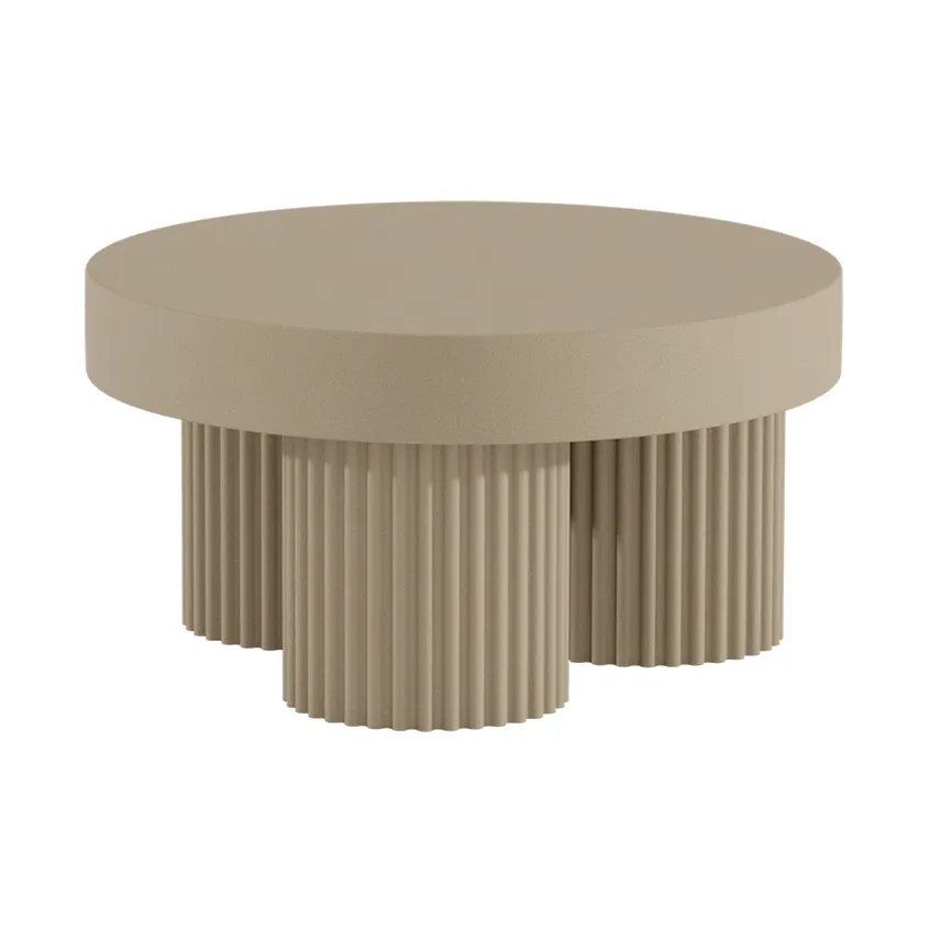 Gear コーヒーテーブル ロー Ø70 cm, Chai, Ø70 cm NORR11