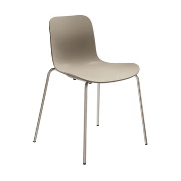 Langue チェア - Warm grey-chrome frame - NORR11