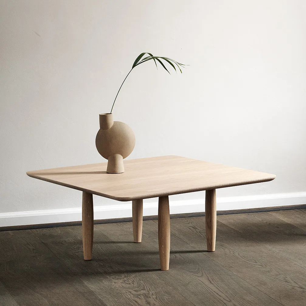 Oku コーヒーテーブル, Oak, 80 cm NORR11