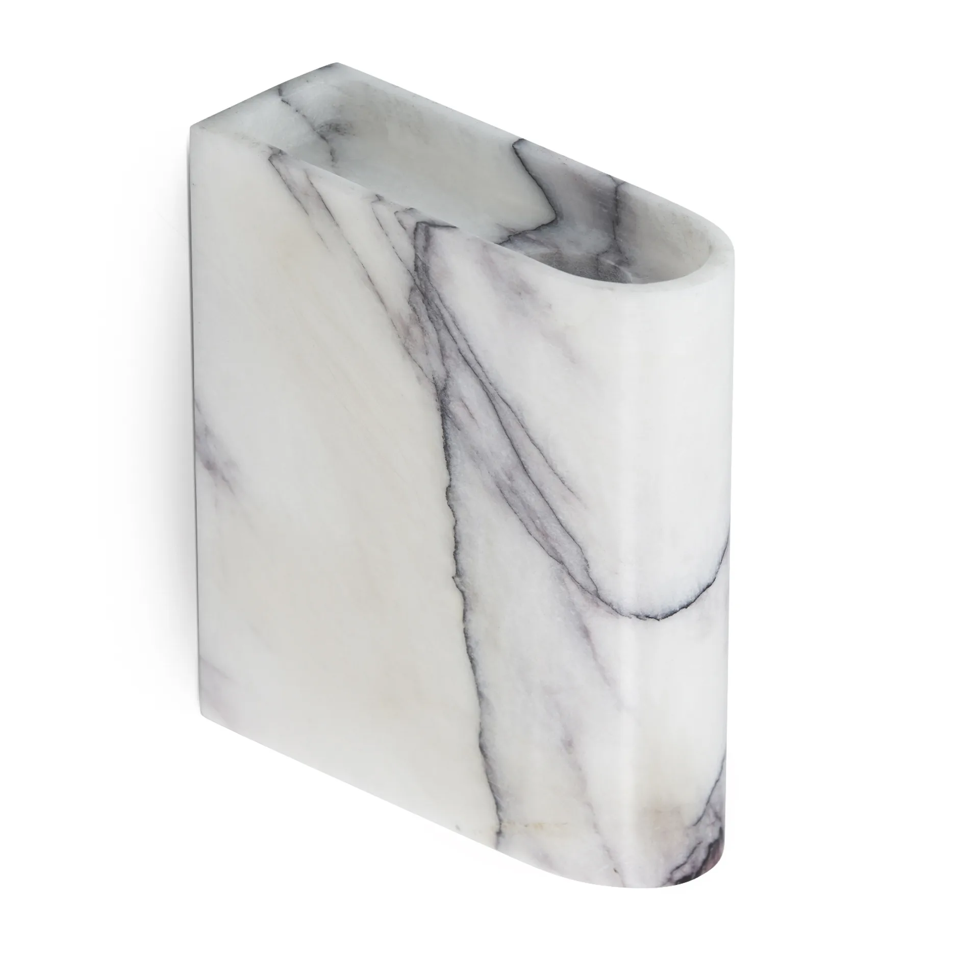 Monolith キャンドルホルダー vägg, Mixed white marble Northern | ノーザン