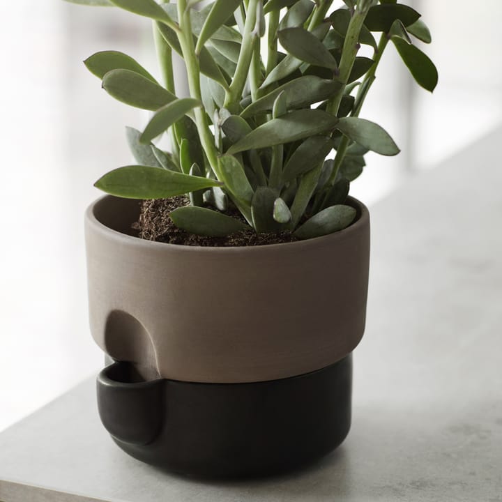 Oasis self-watering 植木鉢 スモール, Black Northern | ノーザン